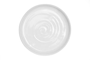Earth 24cm Lunch Plate - Alabaster (4 Pack)